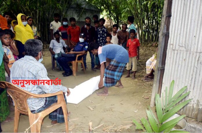 DHUNAT-Murder-18.07.2021-01 copy ধুনটে ল্যাট্রিনের সেফটি ট্যাংকি থেকে নবজাতক শিশুর লাশ উদ্ধার