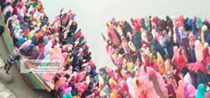 কাজিপুরের যমুনার চরাঞ্চলের শিক্ষার্থীরা টিকা নিতে গিয়ে নদীতে পড়ে ৪ ছাত্রী আহত