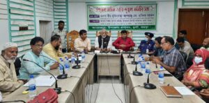 ধুনট উপজেলা মাসিক আইন-শৃঙ্খলা কমিটির সভা অনুষ্ঠিত